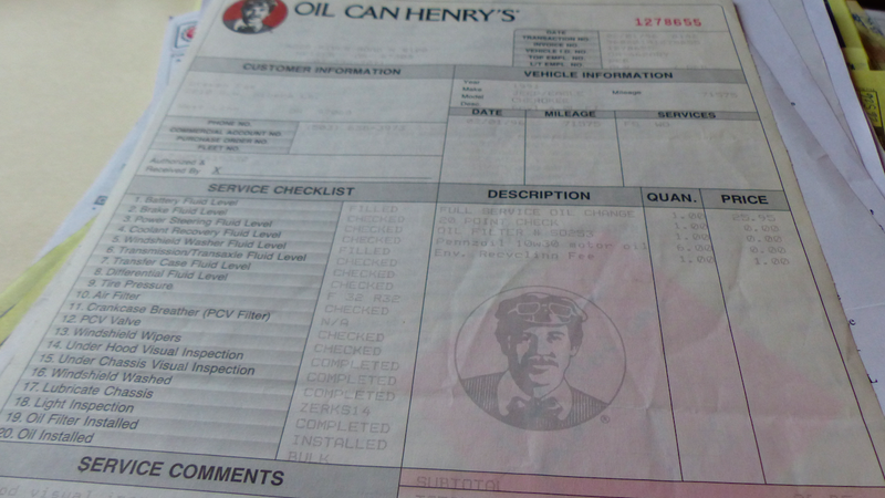 Illustration for article titled Why You Should Keep the Receipts From Every Automotive Repair